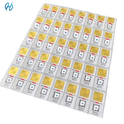China Removable Adhesive Custom Hologram Stickers for Enhanced Security - Serial Number Yes for sale