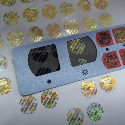 China Custom Holographic Security Stickers Offset Printed Glossy/Matt Finish for sale