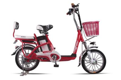 China Lady , Students Lithium Bicycle Small Electric Bikes With Removable Battery Box for sale