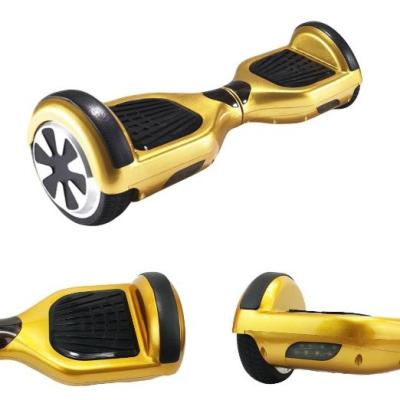 China Gold Mini 2 Wheel Electric Standing Scooter 250W Stand On Scooter With 2 Wheels for sale