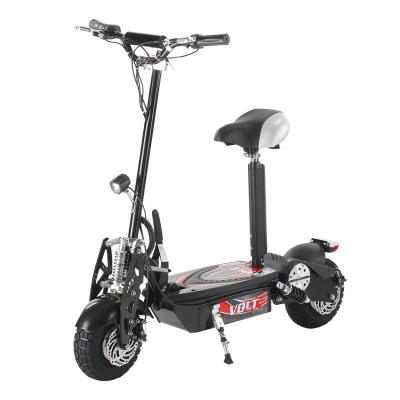 China 48V12A Folding Electric Scooter 1000W Foldable Electric Scooter With Seat for sale