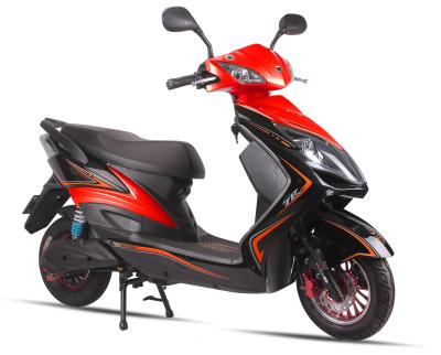 China 60V 20Ah Lead - Acid Battery Fast Electric Motorcycles 10'' Tire 70Km Range for sale