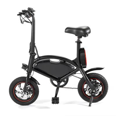 China 12 Inch 36V Folding Electric Bicycle Aluminum Alloy Frame for sale