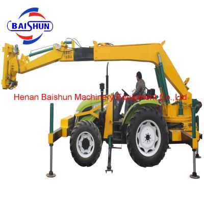 China China manufacturer of pole planters pole erection machines price for sale for sale