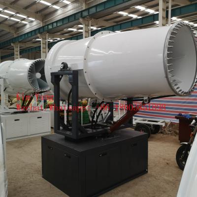 China Factory Price 40M stationary type water mist dust suppression cannon for construction plant for sale