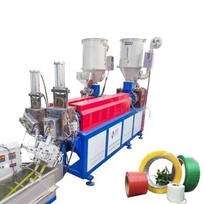 China 120-150 KG/H Máquina de Fabricação de Faixas de Embalagem de PP de parafusos duplos Máquina de Fabricação de Clips de Faixa de PET à venda