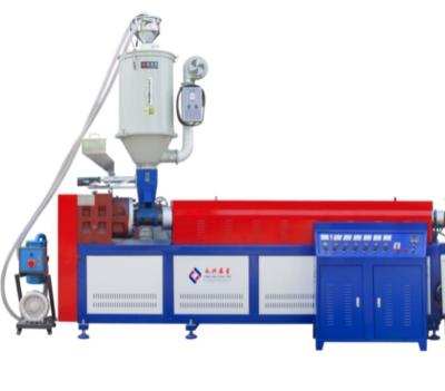 China Máquina automática de fabricação de plástico de duplo parafuso com 2 linhas de bobina de plástico à venda