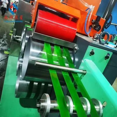 China Electricity Driven Plastic Strapping Band Manufacturing Line with 300kg/h Max Output for sale