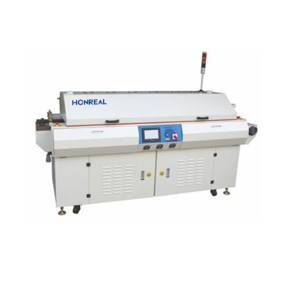 China Smd Soldering Surface Mount Reflow Oven Small 4 Zones 980mm Heating Tunnel for sale