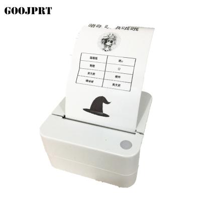 China USB Ports 58mm Mini Wireless Bluetooth Thermal Receipt Printer Support ESC/P0S For IOS/Android Mobile Printer for sale