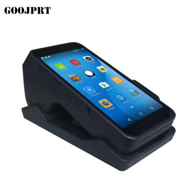 China Handheld Portable Pos Terminal barcode scanner Restaurant thermal printer wireless bluetooth wifi Android5.1 PD for sale