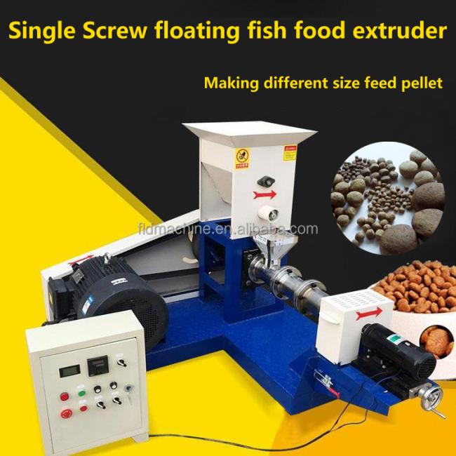 Floating Fish food processing machine