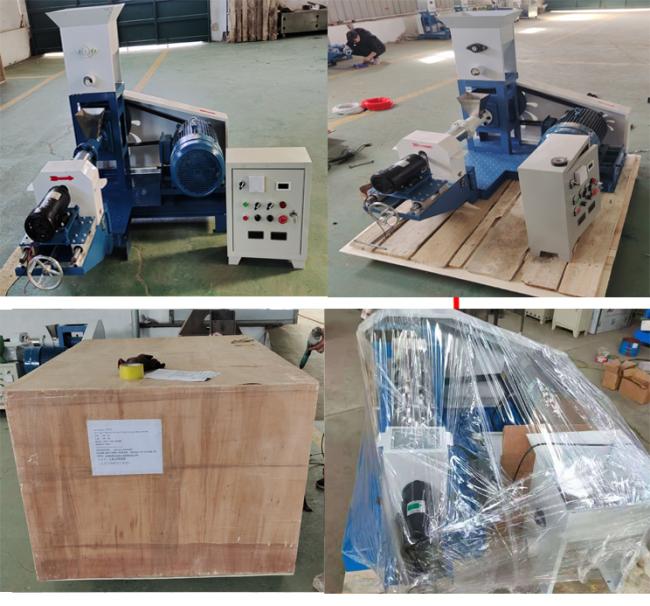 Floating Fish food processing machine