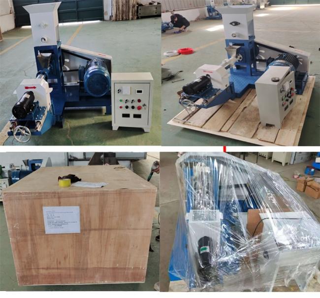 Fish feed extruder in Feed Processing Machines