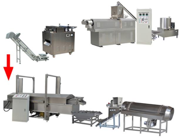 Hot Bugles Snack Food Processing Line Doritos Chips Bugles Corn Snack Food Production Machine
