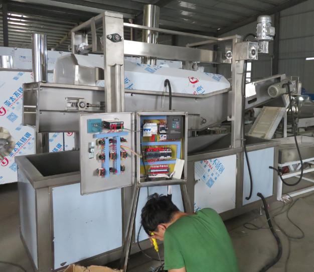 Frying Corn Chips Bugle Snacks Making Machine