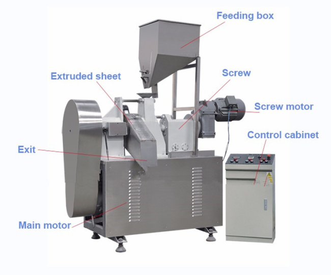 Kurkure chips cheetos making machine
