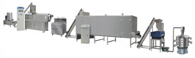 Full automatic Panko Bread Crumbs Making Machine processing line