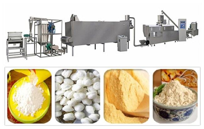 Nutritional cereals rice powder baby food processing equipment making machine