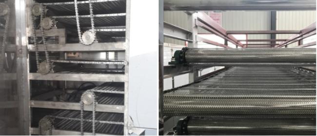 Multi layer Continuous animal feed pellets Drying machine