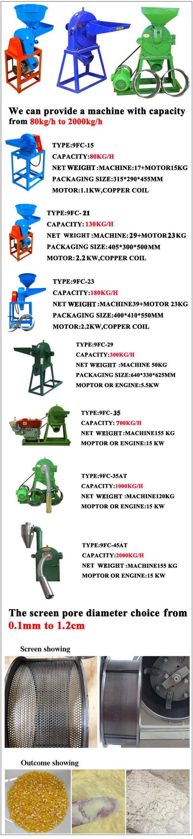 Best selling quality animal feed grinder feed processing production line