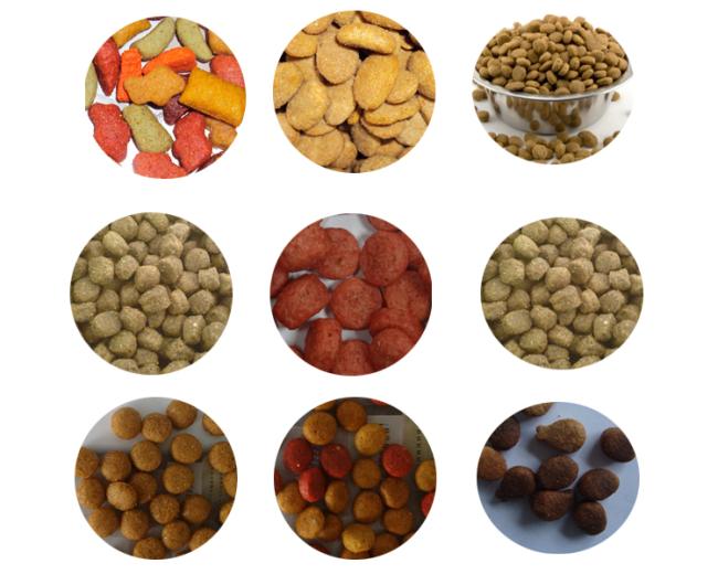 Small scale Pet Dog food pellet processing making machines extruder