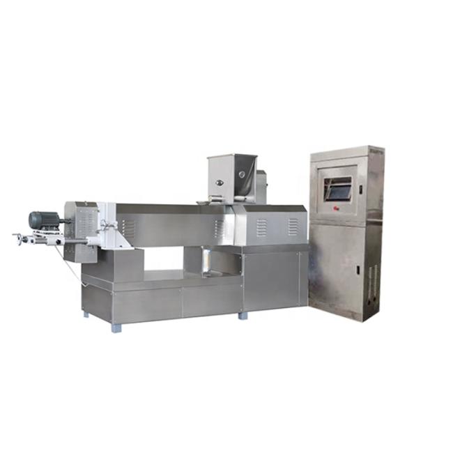 Automatic Fortified rice processing line instant artificial kernel rice food production extruder