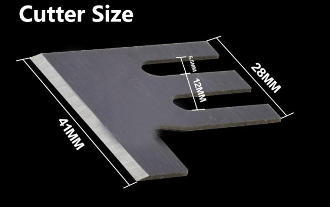 Extruder blade center cutting blade, feed extruder cutter, twin screw extruder accessories