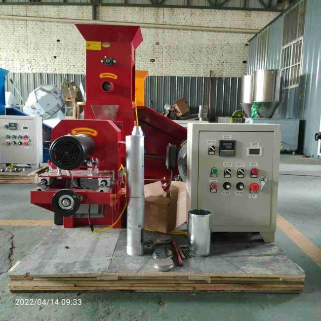 Small Fish Food Dog Food Machine Extruder Diesel Engine Floating Fish Feed Meal Pellet Making Machine