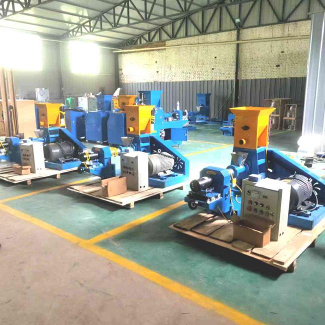 Small Fish Food Dog Food Machine Extruder Diesel Engine Floating Fish Feed Meal Pellet Making Machine
