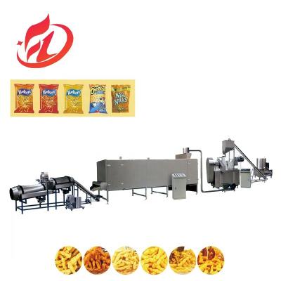 China Full automatic kurkure food extruder kurkure cheetos nik naks production line corn kurkure plant for sale