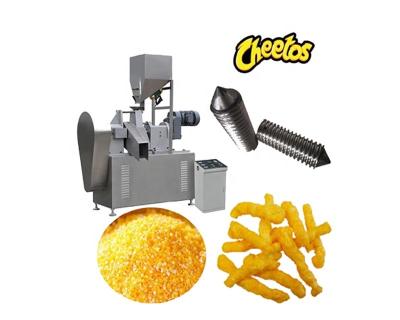 China Corn Curl Snack Cheetos Kurkure Nik Naks Food Extruder Machine with High Productivity for sale