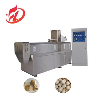 China 1 of Core Components Soya Meat Chunks Nuggets Making Machine with 240-260kg/h Capacity for sale