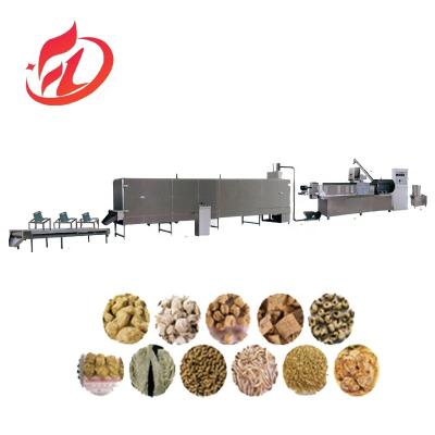 China Low-temperature Soy Flakes Flour Extruder for Easy Operation Soya Meat Processing Plant for sale