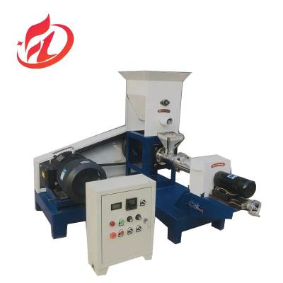 China 1 Small Farm Dog Food Making Machine Floating Fish Feed Extruder Machine for 1.0-10mm Pellets for sale
