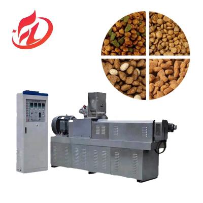 China National Standard Carbon Steel Material Dog and Cat Food Production Line for Pet Feed for sale