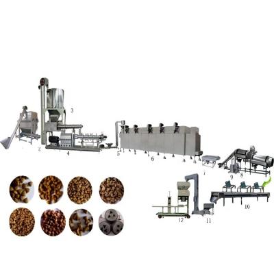 China Factory wholesale sinking fish feed processing line multifunctional Aquatic feed processing line for sale