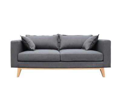 中国 織物ソファ オリジナルカラー 木製ベース 付着 高密度純泡で 座席枕 販売のため