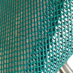 China Reinforce PVC Coated Polyester Mesh , 50N/5cm Peeling Strength Building Safety Net for sale