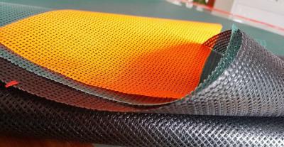 China Flexible PVC Mesh Screen , Grid Garden Mesh Fencing With OEM Service Coated Wire Mesh Rolls for sale