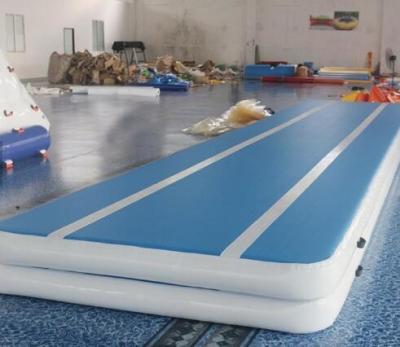 China Gas Tight  Gymnastics Air Mat , High Strength Bounce Mat With Good Glue Air Track Mat for sale