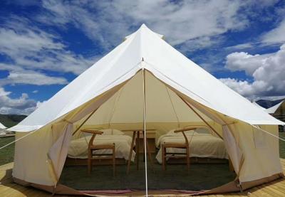 China Lona ignífuga de lujo Safari Tent Waterproof Canvas Fabric de Glamping Yurt Bell en venta