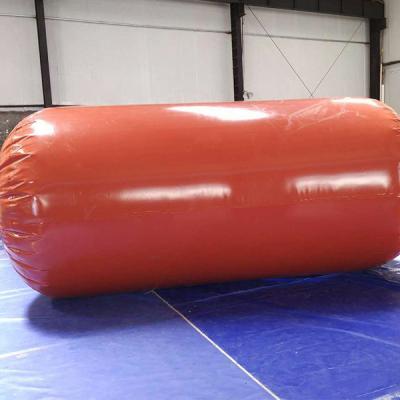 China 1.2mm PVC Coated Tarpaulin 800 Tons Biogas Digester Biogas Storage Tank Methane Gas Tank for sale