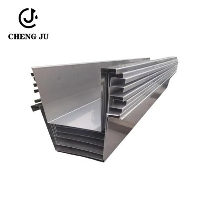 China 5mm Roof Rain Gutter High Strength Zinc Aluminum Synthetic Material for sale