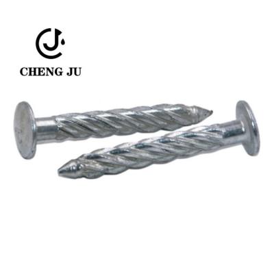 China Carbon Steel Screw Accessories Galvanized Roof Top Self Drilling Screw Threaded Nails for sale