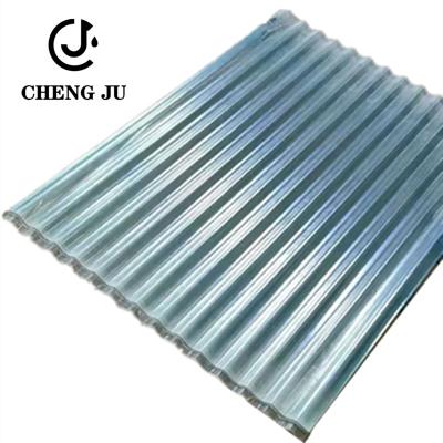 China Corrugated Translucent Roof Sheet 0.6-2.5mm With Good Natural Illumination High Strength for sale