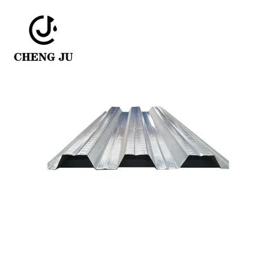 China Cold Rolled Floor Decking Sheet Al-Zn Coated Materials Corrugated Galvalume Floor Decking Sheet for sale