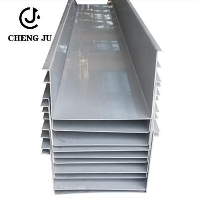 China 0.2-3mm Roof Rain Gutter Surface Finish  Galvanized Metal Material Building House Roofing Rain Gutter for sale