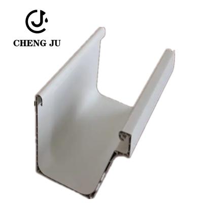 China White Roof Rain Gutter High Grade Building Material Roof PVC Plastic Drainage System for sale