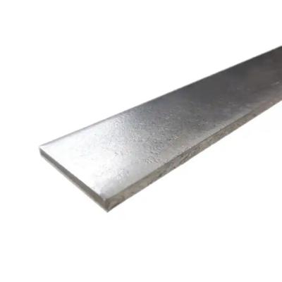 China Zinc Coated Steel Flat Bars Metal Rods Galvanized for sale